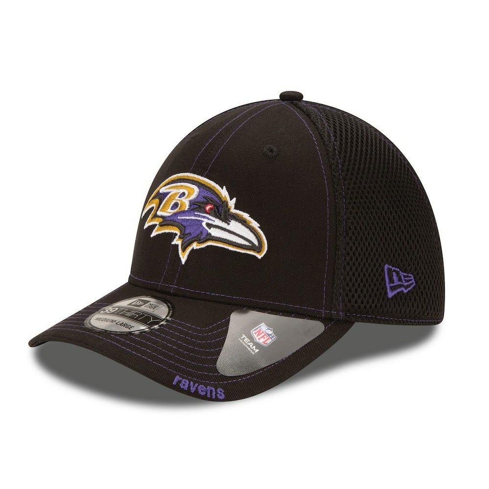 Baltimore Ravens New Era Neo 39THIRTY Flex Hat - Black - Hats