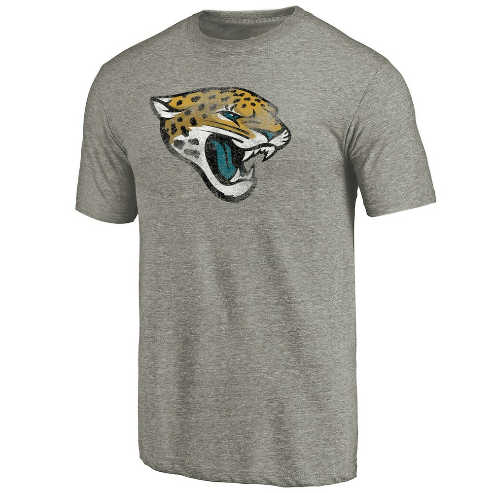 Jacksonville Jaguars Distressed Team T-Shirt - Ash T-shirts