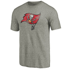 Tampa Bay Buccaneers Distressed Team T-Shirt - Ash T-shirts