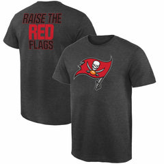 Tampa Bay Buccaneers Rally Logo T-Shirt - Heathered Gray T-shirts