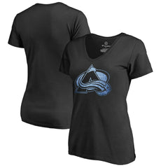 Colorado Avalanche Women's Pond Hockey T-Shirt - Black | US 2490552