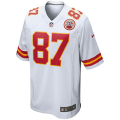 Travis Kelce Kansas City Chiefs Youth Game Jersey - White Jerseys