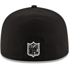 Chicago Bears New Era B-Dub 59FIFTY Fitted Hat - Black Hats