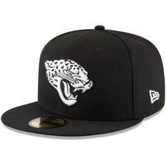 Jacksonville Jaguars New Era B-Dub 59FIFTY Fitted Hat - Black Hats