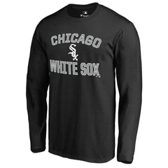 Chicago White Sox Victory Arch Long Sleeve T-Shirt - Black T-shirts
