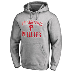 Philadelphia Phillies Victory Arch Pullover Hoodie - Ash Hoodies