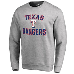 Texas Rangers Victory Arch Pullover Sweatshirt - Ash Pullover