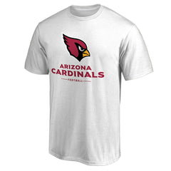 Arizona Cardinals Team Lockup T-Shirt - White T-shirts