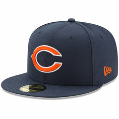 Chicago Bears New Era Omaha 59FIFTY Fitted Hat - Navy Hats