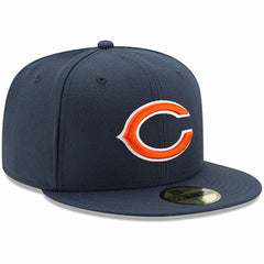 Chicago Bears New Era Omaha 59FIFTY Fitted Hat - Navy Hats