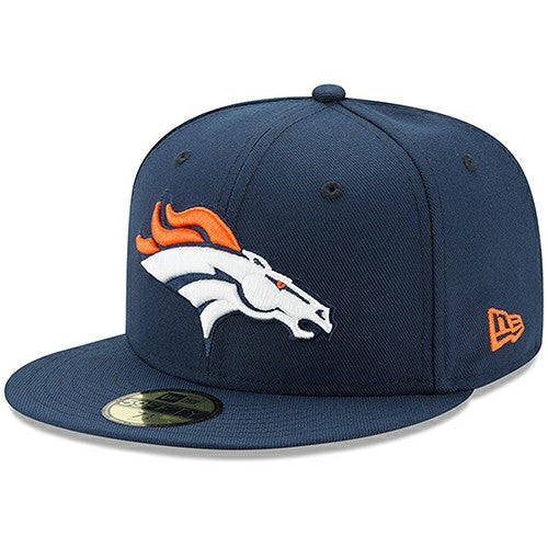 Denver Broncos New Era Omaha 59FIFTY Fitted Hat - Navy Hats