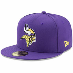 Minnesota Vikings New Era Omaha 59FIFTY Fitted Hat - Purple Hats
