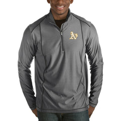 Athletics Antigua Tempo Half-Zip Pullover Jacket - Heathered Charcoal Jackets