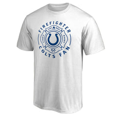 Indianapolis Colts Firefighter T-Shirt - White T-shirts