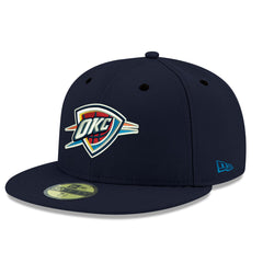 Oklahoma City Thunder Team Color 59FIFTY Fitted Hat Navy - New Era