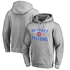 Detroit Pistons Victory Arch Pullover Hoodie Ash