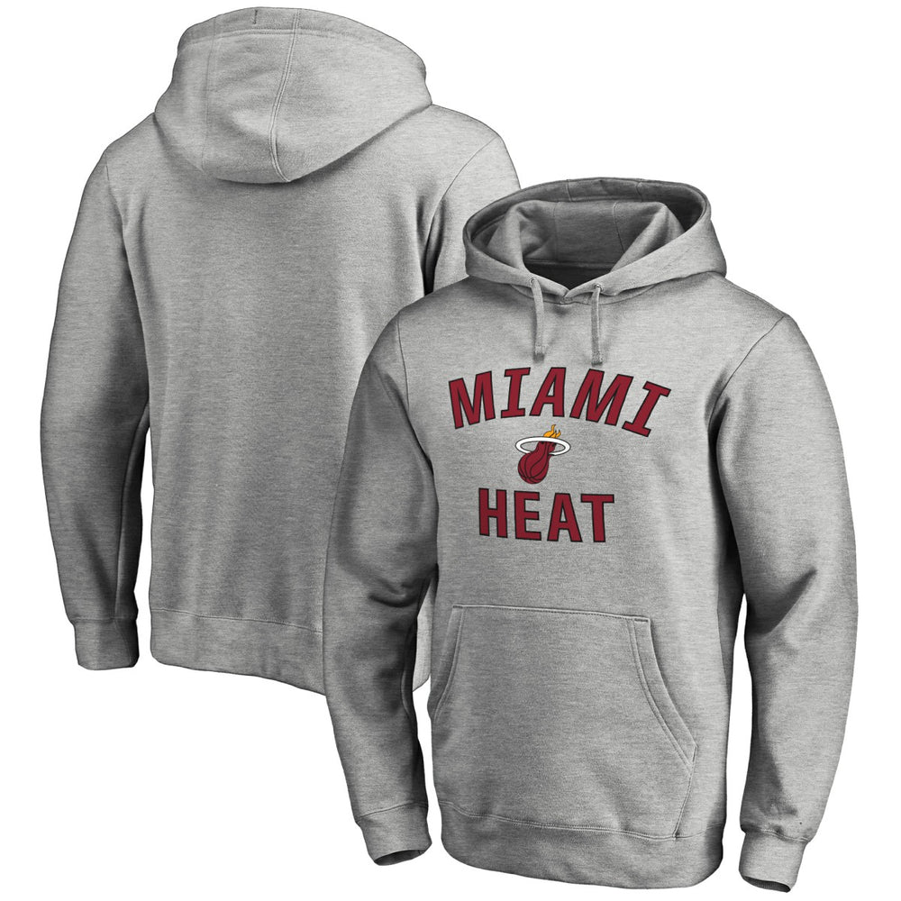 Miami Heat Victory Arch Pullover Hoodie Ash outlet