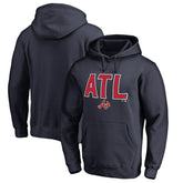 Atlanta Braves ATL Hometown Pullover Hoodie - Navy Hoodies