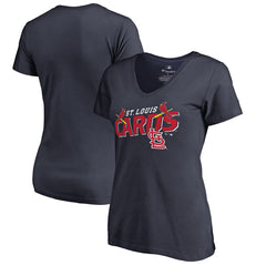 St. Louis Cardinals Women's The Cards Hometown T-Shirt - Navy T-shirts