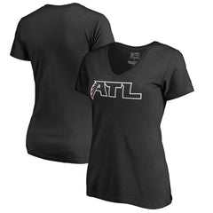 Atlanta Falcons Women's Alternate Logo T-Shirt - Black T-shirts