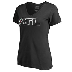 Atlanta Falcons Women's Alternate Logo T-Shirt - Black T-shirts