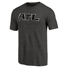 Atlanta Falcons Alternate Logo Tri-Blend T-Shirt - Black T-shirts