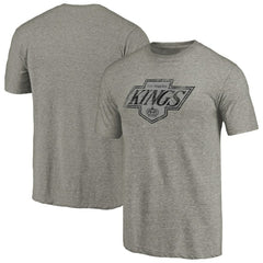 Los Angeles Kings Throwback Logo 1988-1989 Tri-Blend T-Shirt - Ash | US 2605427