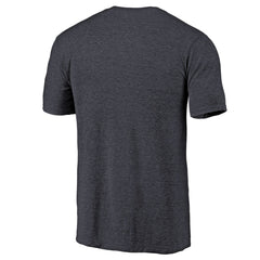 New Orleans Pelicans Distressed Team Logo Tri-Blend T-Shirt Heather Navy