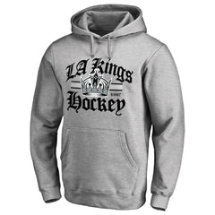 Los Angeles Kings Hometown Collection The Crown Pullover Hoodie - Ash | US 2606884