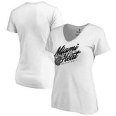 Miami Heat Women's Hometown Collection Miami Beach T-Shirt White