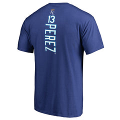Salvador Perez Kansas City Royals Backer T-Shirt - Royal T-shirts