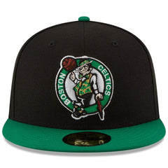 Boston Celtics Team Color 2Tone 59FIFTY Fitted Hat Black/Green - New Era