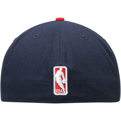 New Orleans Pelicans Team Color 2Tone 59FIFTY Fitted Hat Navy/Red - New Era