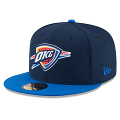 Oklahoma City Thunder Team Color 2Tone 59FIFTY Fitted Hat Navy/Royal - New Era