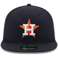 Houston Astros New Era Home Authentic Collection On Field 59FIFTY Performance Fitted Hat - Navy Hats