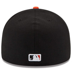 Baltimore Orioles New Era Road Authentic Collection On-Field 59FIFTY Fitted Hat - Black/Orange Hats