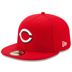 Cincinnati Reds New Era Home Authentic Collection On-Field 59FIFTY Fitted Hat - Red Hats