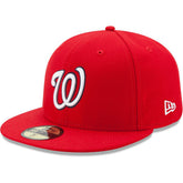 Washington Nationals New Era Game Authentic Collection On-Field 59FIFTY Fitted Hat - Red Hats