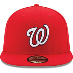 Washington Nationals New Era Game Authentic Collection On-Field 59FIFTY Fitted Hat - Red Hats
