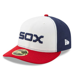 Chicago White Sox New Era Alternate Authentic Collection On-Field Low Profile 59FIFTY Fitted Hat - White/Red Hats