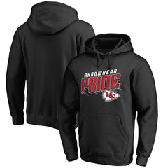 Kansas City Chiefs Hometown Collection Arrowhead Pride Pullover Hoodie - Black Hoodies