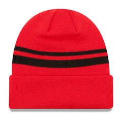Kansas City Chiefs New Era Team Logo Cuffed Knit Hat - Red Hats