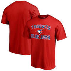 Toronto Blue Jays Wordmark T-Shirt - Red T-shirts