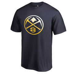 Denver Nuggets Gradient Logo T-Shirt Navy