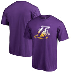 Los Angeles Lakers Gradient Logo T-Shirt Purple outlet