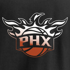 Phoenix Suns Gradient Logo Pullover Hoodie Black