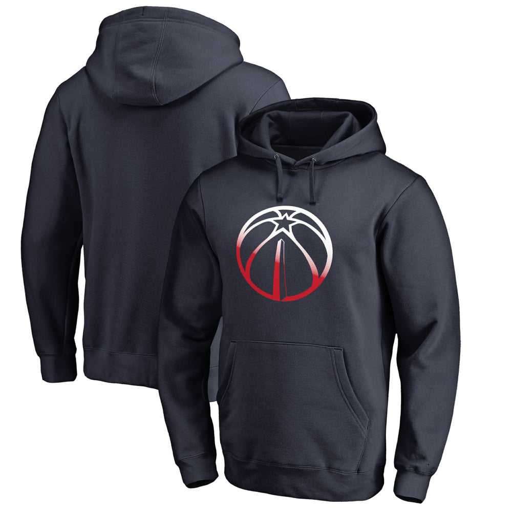 Washington Wizards Gradient Logo Pullover Hoodie Navy