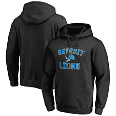 Detroit Lions Victory Arch Pullover Hoodie - Black Hoodies