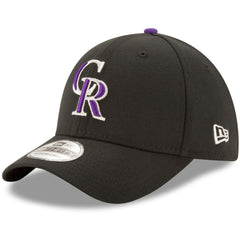 Colorado Rockies New Era Game Team Classic 39THIRTY Flex Hat - Black Hats