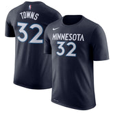 Karl-Anthony Towns Minnesota Timberwolves Name & Number Performance T-Shirt Blue - Nike